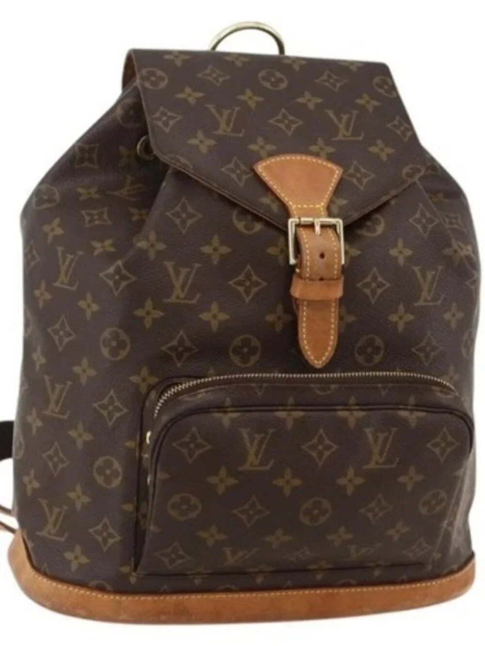 LOUIS VUITTON Monogram Montsouris GM Backpack M51135 LV Auth YKZ1303